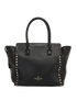 Rockstud Tote, &pound;395, Handbags, Black, Leather, Back view